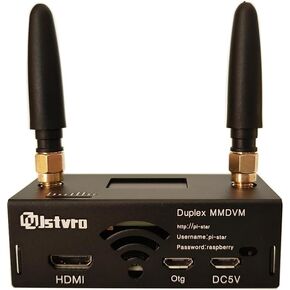 MMDVM Duplex Hotspot Spot Radio Station Two Colors Screen pi-Star WiFi Digital Voice Modem Work UHF VHF Dual Band Support DMR Dstar YSF P25 Fusion Raspberry Pi Zero W