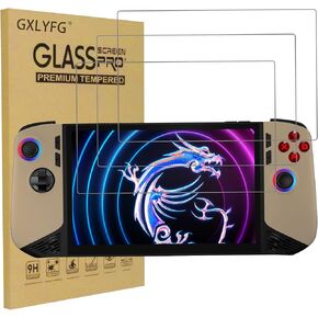 3 Pack Tempered Glass Screen Protectors Compatible with MSI Claw 8 AI+ A2VM, Anti Scratch, Bubble Free, 9H Hardness