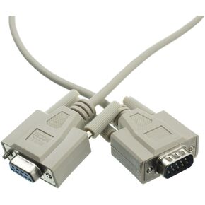 CableWholesale 6-Feet DB9 Male/DB9 Female 8C Null Modem Cable (10D1-20206)