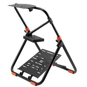 LGIB Racing Wheel Stand Quick Setup & Fold Steering Wheel Stand Adjustable Simulator Cockpit for Logitech G25 G27 G29 G920 G923 Thrustmaster T248X T248 T300RS T150 TX Xbox