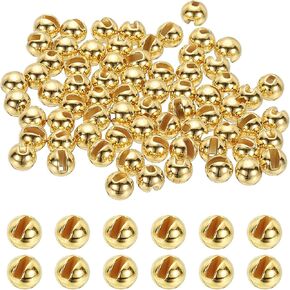 PATIKIL Fly Tying Tungsten Beads, Tungsten Slotted Beads for Fly Tying Jig Hooks