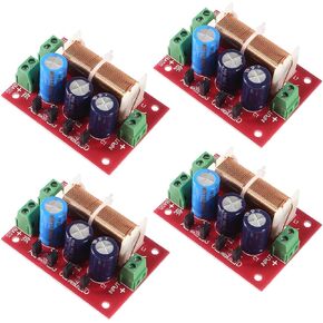 4pcs 400W Adjustable Multi Speaker Treble/Bass 2 Unit Audio Frequency Divider 2 Way Crossover Filters YLY-2088