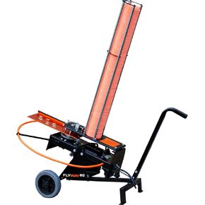 Do All Outdoors FW80 Flyway 80 Auto Clay Pigeon Trap with Wheels, Holds 80 Clays, Black/Orange, One Size