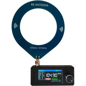 Upgraded Portable SI4732 Mini Radio with 1.9 Inch IPS Color Screen and Long Battery Life,Portable AM FM LSB USB Transistor Radios, AM/FM Pocket Radios Receiver,Headphones with Headphone Amplifier