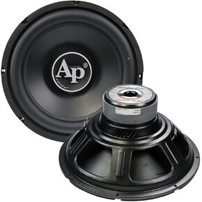 Audiopipe 15" Car Subwoofer (TS-PP2-15-D4), Dual 4 ohms, 1500W Max, Sold Individually