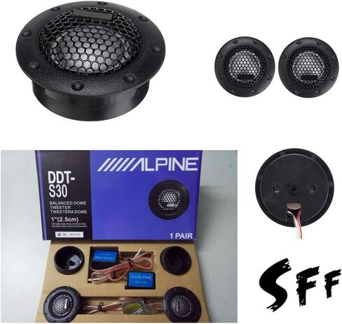 Car Audio Silk Film for Car Modification 180W 4Ohm High-Pitched Audio Loudspeaker Car Audio Modification in Saudi Arabia
