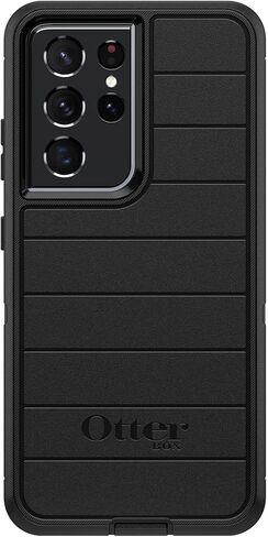 OtterBox Galaxy S21 Ultra 5G (ONLY - DOES NOT FIT non-Plus or Plus sizes) Defender Series Case - VARSITY BLUES, Rugged & Durable, with Port Protection, Includes Holster Clip Kickstand in Saudi Arabia