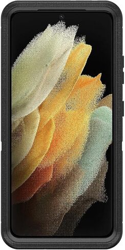 OtterBox Galaxy S21 Ultra 5G (ONLY - DOES NOT FIT non-Plus or Plus sizes) Defender Series Case - VARSITY BLUES, Rugged & Durable, with Port Protection, Includes Holster Clip Kickstand in Saudi Arabia