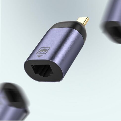 10/100M USB C إلى Ethernet Adapter ، Gigabit RJ45 إلى محول شبكة Ethernet LAN Type-C لجهاز الكمبيوتر اللوحي المحمول in Kuwait
