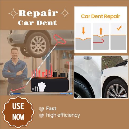 Stainless Steel Assorted 5th Wheel Pin Puller, Car Tool Kit, Pull Hook J-Hook, 68-inch Long Reach Tool, Magnetic Flexible Claw Grabber Pickup Tool with Bright LED Light，23PCS in Kuwait