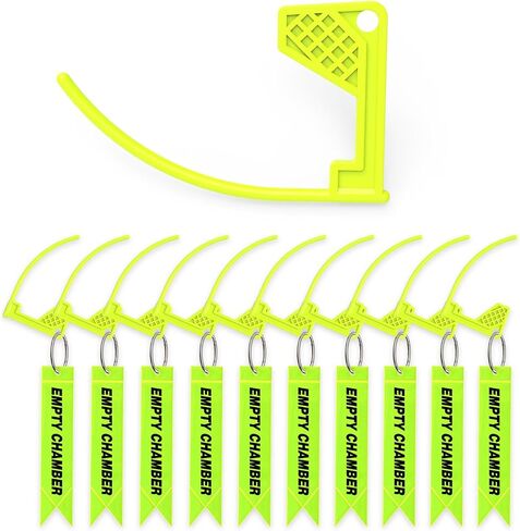 Artemis Gun Safe Chamber Flag Comes with Reflective Light Tags – Bright Durable & Universal Fit for Pistol, Rifle, and Shotgun in Saudi Arabia