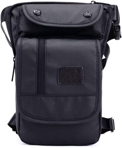 Hebetag Oxford Hiking Waist Pack Motorcycle Drop Leg Bag for Men Women Bike Riding Cycling Tactical Thigh Fanny Pouch Outdoor Travel Fishing Camping Casual Daypack in Saudi Arabia