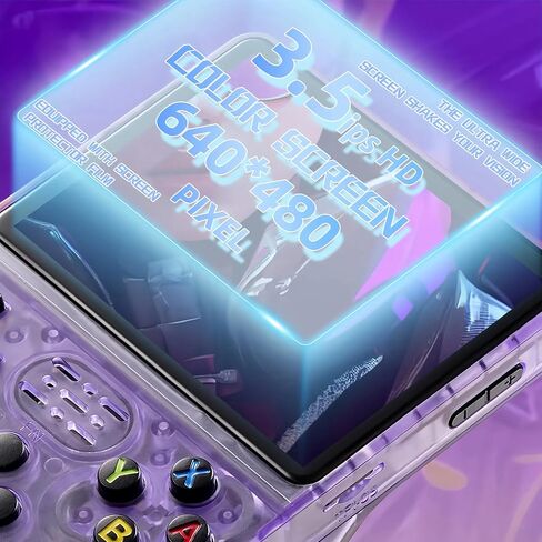 R36S Game Game Console 128G ، Retro Gaming Console مدمج في 20000+ ألعاب كبيرة Retro Gamer Pro in Saudi Arabia