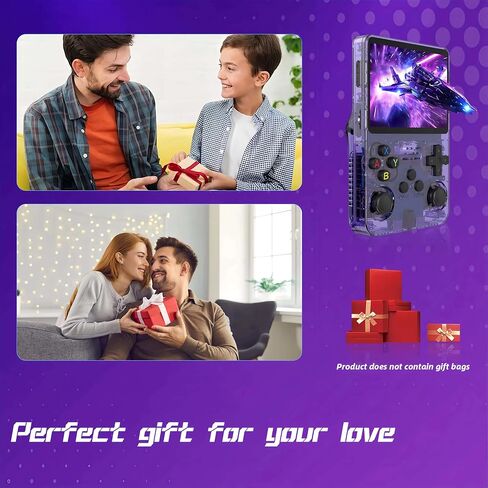 R36S Game Game Console 128G ، Retro Gaming Console مدمج في 20000+ ألعاب كبيرة Retro Gamer Pro in Saudi Arabia