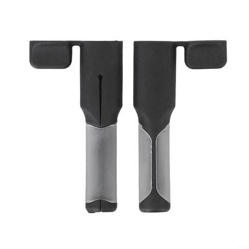 Silicone Charger Cable Protector, USB C to USB C Cable Protector, Anti-Breaking Design Non-Slip Cord Savers USB Wire Protector for Home(Black) in Kuwait