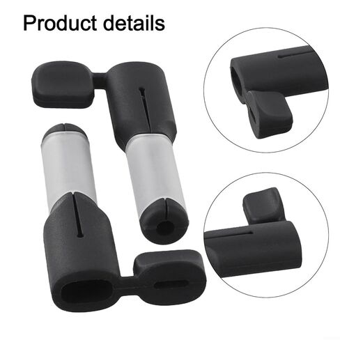 Silicone Charger Cable Protector, USB C to USB C Cable Protector, Anti-Breaking Design Non-Slip Cord Savers USB Wire Protector for Home(Black) in Kuwait