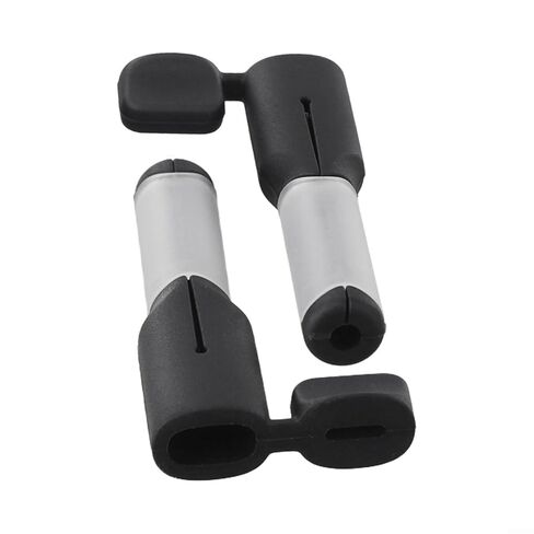 Silicone Charger Cable Protector, USB C to USB C Cable Protector, Anti-Breaking Design Non-Slip Cord Savers USB Wire Protector for Home(Black) in Kuwait