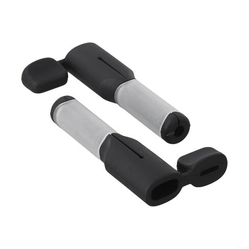 Silicone Charger Cable Protector, USB C to USB C Cable Protector, Anti-Breaking Design Non-Slip Cord Savers USB Wire Protector for Home(Black) in Kuwait