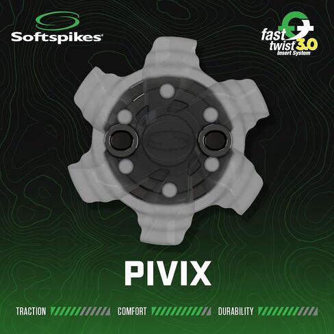 Softspikes PiViX Golf Cleats - Fast Twist 3.0-18 Count in Kuwait