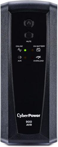CyberPower CP800AVR AVR UPS Battery Backup and Surge Protector, 800VA/450W, 8 Outlets, Compact, UL Certified in Saudi Arabia