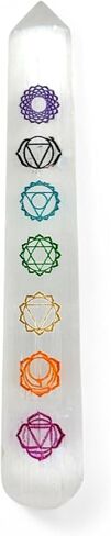 Pachamama Essentials Selenite Wand Large 6 inches Long - Healing Stone in Kuwait