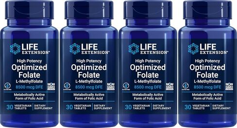 High Potency Optimized Folate 5000 mcg, 30 Vegetarian Tablets-Pack-2 in Saudi Arabia