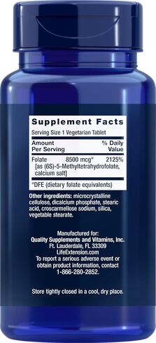 High Potency Optimized Folate 5000 mcg, 30 Vegetarian Tablets-Pack-2 in Saudi Arabia