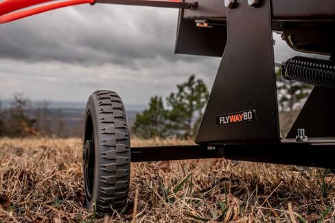 Do All Outdoors FW80 Flyway 80 Auto Clay Pigeon Trap with Wheels, Holds 80 Clays, Black/Orange, One Size in Kuwait