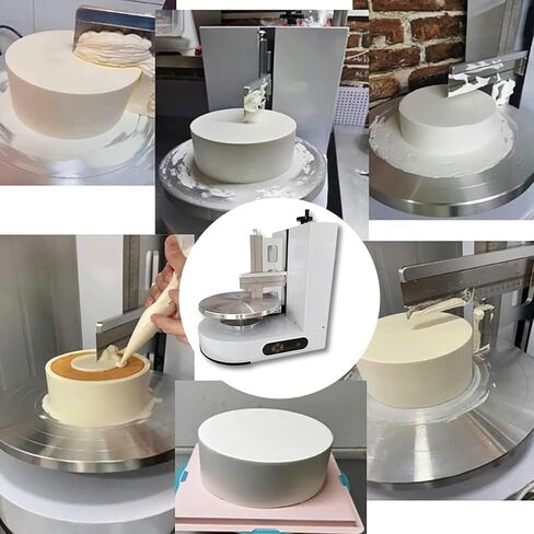 Automatic Birthday Cake Coating Machine, Cake Butter Cream Spreading Machine Spreading Machine for Making Cakes~/ in Saudi Arabia