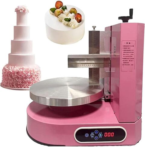 Automatic Birthday Cake Coating Machine, Cake Butter Cream Spreading Machine Spreading Machine for Making Cakes~/ in Saudi Arabia