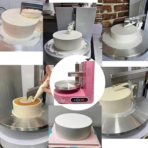 Automatic Birthday Cake Coating Machine, Cake Butter Cream Spreading Machine Spreading Machine for Making Cakes~/ in Saudi Arabia