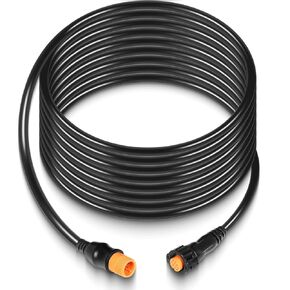 Replacement for Garmin 010-11617-42 Extension Cable 12-Pin, Compatible with 12-Pin Garmin Scanning Transducers, Airmar Transducers with XID, ECHOMAP, STRIKER, LiveScope, GPSMAP Series (30 Feet)