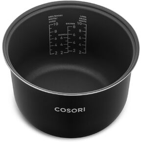 COSORI 5-Quart Rice Cooker Inner Pot Non-Stick for 10 Cup Uncooked CRC-R501- KUS Rice Cooker Only, 6-Layer, CRP-R501IP-KUS