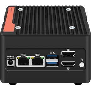 4 x NVMe Mini NAS Server, 4 Bay NAS N150 Pocket PC with Dual i226-V 2.5GbE LAN,Dual HDMI 2.0,USB3.2 Gen2,Support BT5.4/WiFi6/WiFi7 (Intel N150, NO RAM NO SSD)