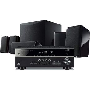 YAMAHA YHT-4950U 4K Ultra HD 5.1-Ch Home Theater System with Bluetooth - Black (Renewed)