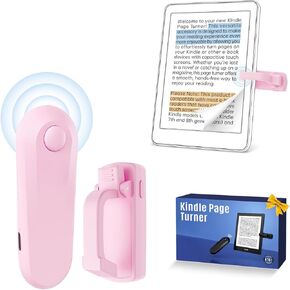 Page Page Turner ، صفحة التحكم عن بُعد Turner for Kindle Paperwhite Oasis Ereaders Kobo ، Kindle Clicker Page Turner لأجهزة iPhone و iPad و Android قراءة الروايات وسجل الكاميرا و Selfie Selfie
