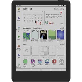 M8C e-Reader | 7.8" Eink Kaleido™3 Screen | B&W 300PPI, Color 150PPI | Octa-core 2.2Ghz | 4G+64G | TF Slot | Android14 | WiFi | BT5.2 | Double Mic & Speaker | G-Sensor | Support Google Play