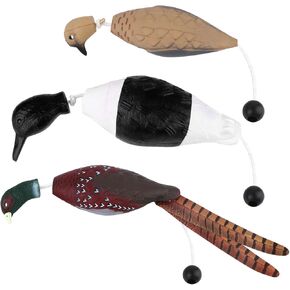 3 Pcs Pheasant Toy for Dog Training Hunting Dogs Training Duck Bumper Tools Floating Dead Fowl Trainer Foam Interactive Toys for Pet Dog Training