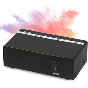 Phono Preamp, MM Turntable Amplifier, with Input/Output, Electronic Audio Stereo Preamplifier, for Record Player, Home Stereo Speaker, Powered by 12 V DC Adapter