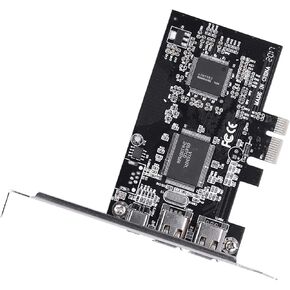 Pci E Pci Expr Firewire 1394a IEEE 1394 Controller Card with Firewire Cable Firewire 1394a Ieee1394a Firewire Control Transfer Rate Lane Pci Expr w Firewire Adapter Firewire Pci