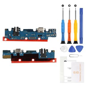 for Samsung Galaxy Tab A7 Lite LTE T225 T227U 8.7" USB Type-C Charging Port Flex Cable Replacement with Tools - Compatible with SM-T225 SM-T227U T225USBPORT Models (Dock Connector Board Repair Kit)