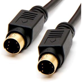 25 FT S-Video SVideo Cable Gold 4 pin Camcorder 25ft