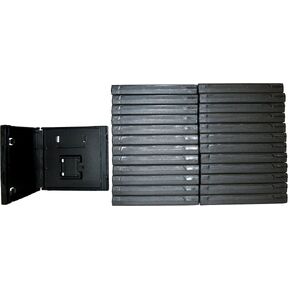 (25) Standard Empty Replacement Game Cases - Compatible with Black Nintendo DS - VGBR14DSBK
