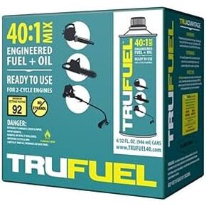 6 Pack 2-Cycle 40:1 Pre-Blended Fuel for Outdoor Power Equipment - 32 oz