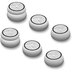 Thumb Grips Caps Performance Joystick Cover Controller for CQC FPS Games, Compatible with PS5, PS4, Xbox Series X/S, Xbox One, Switch Pro, 3 Pairs (6pcs) Silicone Diamond Grain Blue in Saudi Arabia