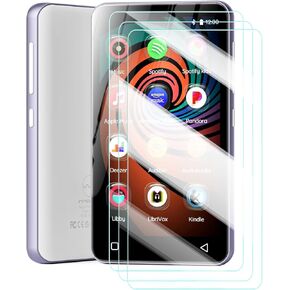 Screen Protector for innioasis G3 MP3 & MP4 Players with 4" Touchscreen and Speaker, High-definition Scratch Resistant Film,HD Clear, Bubble Free with Easy Installation Kit, 3 Pack.