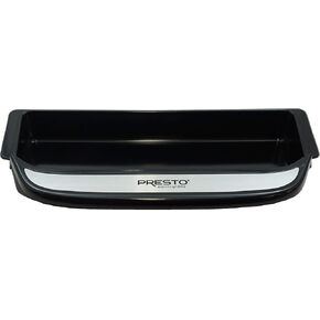 Seneca River Trading Presto 22" Griddle Drip Tray, Black, Rectangular Metal