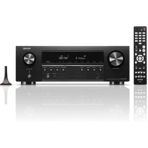 Denon AVR-S670H 5.2 Ch Home Theater Receiver (2023 Model) - 8K UHD HDMI Receiver (75W X 5), Streaming, Bluetooth & Wi-Fi, Dolby TrueHD, Dolby Pro Logic II & DTS HD Surround Sound (Renewed)