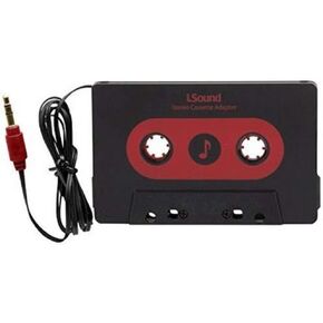 ISound Car Stereo Cassette Adapter - Plays Music from Your Audio Device to Your Car Stereo Cassette Player
