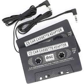 Bexter Car Audio Cassette to Aux Adapter, 3.5 MM Auxillary Cable Tape Adapter